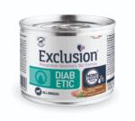 Exclusion Diabetic conservă pentru câini de toate rasele, porc cu sorg și mazăre 200 g