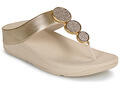FitFlop Lábujjközös papucsok HALO BEAD-CIRCLE METALLIC Bézs 40