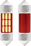 AMiO Set 2 becuri auto LED C5W 31mm Canbus, 12SMD 4014, 2W, alb (AM01631)