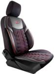 Panda Set huse scaune auto Panda Berlin negre cu cusatura rosie, 11 piese (IN3084)