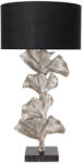 Invicta Lampa de masa GINKGO 70cm argintie fara abajur (41693)