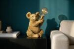 Invicta Lampa de masa aurie, sculptura KOALA 30cm (48003)