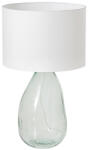Invicta Lampa de masa CLASSIC 60cm din sticla reciclata cu abajur alb (44495)