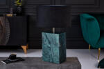Invicta Lampa de masa NOBLE 35cm baza marmura verde fara abajur (40902)