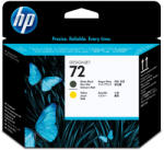 HP Принтерна глава, hp, матова черна и жълта (c9384a)