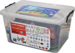 MAGFORMERS DidaMagna Box 240 piese + container de depozitare textil