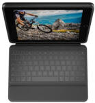 Logitech Калъф, Logitech Rugged Folio, QWERTZ (920-009313)