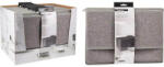 Homestyling Cutie de depozitare cu capac detasabil gri KO-101001740seda