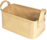 Compactor Coș de depozitare Compactor Basket Ecologic cu două mânere, bej, 28 x 18 x 13 cm