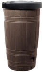 Prosperplast Butoi de apă de ploaie WOODCAN maro închis 265l