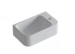 AREZZO design design SORELLA 40 cm-es solid surface mosdó, fehér (AR-813028WB)