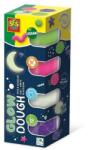 SES Creative Sötétben világító gyurma 4 x 90 g