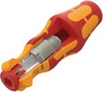 Wera 837 i RA Kraftform Compact VDE kézi bittartó racsnis funkcióval piros/sárga 05057490001 (05057490001)