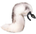 Sevanda Weasel Estim & Vibration Tail Plug White