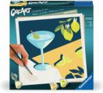 Ravensburger Set de pictură pe numere Ravensburger CreArt - Mojito cu lămâie (25561)