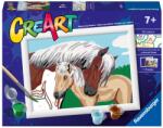 Ravensburger Set de pictură pe numere Ravensburger CreArt - Iubirea de mamă (20075)