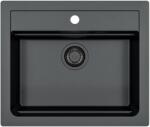 Alveus Atrox chiuvetă din granit 59x50 cm negru 1148162 (1148162) Chiuveta