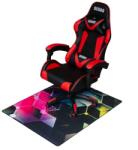 I.R.I.S. GAMER BLUE HEXAGON 120cm diametru, 2mm grosime, model hexagonal covoraș rotund MAT BLUE 120 HEX (MAT BLUE 120 HEX) Covor