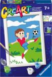 Ravensburger Set de pictură pe numere Ravensburger CreArt - Fotbal (23720)