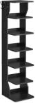 Brius Raft de pantofi, pentru spatii inguste, 6 nivele, 30x26x110 cm, negru (EZ-LBS200T16) Pantofar