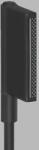 Hansgrohe Para de dus mobila, dreptunghiulara, 2 Jet, negru mat (Matt Black), Axor One 45720670 45720670 (45720670)