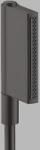 Hansgrohe Para de dus mobila, dreptunghiulara, 2 Jet, antracit periat (Brushed Black Chrome), Axor One 45720340 45720340 (45720340)
