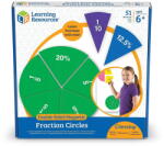 Learning Resources Cercuri Magnetice Cu Fractii - Learning Resources (ler1616)