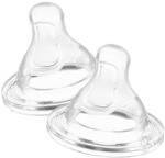 Chicco Tetine Chicco Physio Perfect5, s. , flux lent, 2bucati, 0luni+ (20311-7)