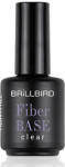 BrillBird - Fiber Base Gel - Clear - üvegszálas alapozózselé - 15ml