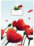  Caiet Aperta, Poppies, A5, 24 file, 90g, Tip 1