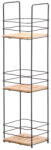 AdTrend Raft pardoseala 3 polite fier bambus 16, 5 x 15, 5 x 63 cm (119388) Raft