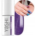 Yoshi Hibrid lakk 6ml Shineback 200 Sötét lila apró szemcsékkel (5905832854973)