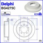 DELPHI Disc frana DELPHI BG4275C (BG4275C) - automobilus