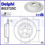 DELPHI Disc frana DELPHI BG3725C (BG3725C)