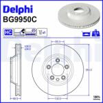 DELPHI Disc frana DELPHI BG9950C (BG9950C)