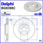 DELPHI Disc frana DELPHI BG9398C (BG9398C)