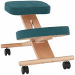  Ergonomikus térdelőszék, kerozin/bükkfa, FLONET (0000300220)