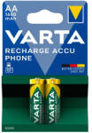 VARTA 58399201402 Phone AA 1600mAh ceruza akkumulátor 2db/bliszter (58399201402) - mystock
