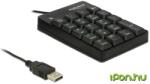 DELOCK USB Numberpad 19 billentyű fekete (DL12481)