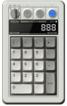 8BitDo Retro 18 Mechanical Numpad - M Edition numerikus billentyűzet PC Bluetooth/USB/RF Wireless Szürke (RET00465)