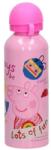  Peppa malac (Peppa Pig) Fun alumínium kulacs ivókupakkal 500 ml