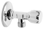 Ferro Robinet colțar 1/2x3/4 cu ventil și manetă metalică - Z1234G - Ferro (Z1234G)