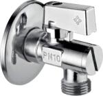 Deante Robinet colțar, pentru racordarea unui sistem de activare a rezervorului pentru WC, 1/2" - 1/2" Finisaj: Crom VFA_B63M (VFA_B63M)