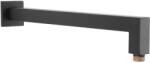Ferro FIXED SHOWER ARMS Braț fix pentru duș, 350 mm negru RN350KBL (RN350KBL)