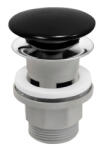 Ferro Ventil click-clack cu dop ceramic negru D1 1/4 - S288PPCB - Ferro (S288PPCB)