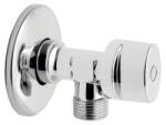 Ferro Robinet colțar 1/2x3/4 cu bilă și manetă metalică - Z1234K - Ferro (Z1234K)