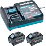 Makita Set 2 X acumulatori BL4050F XGT si 1 X incarcator DC40RA XGT, 40 V, 5 Ah MAKITA (1911V6-0) (1911V6-0)