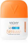 Vichy Capital Soleil UV Aqua fluid protector tonifiant pentru față cu efect de hidratare SPF 50 50 ml