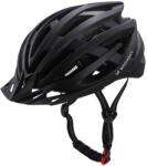 Wozinsky MTB kerékpáros sisak USB hátsó lámpával M - fekete - smartdiszkont
