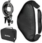 Godox Kit Softbox cu adaptor S2 60x60cm cu grid (GDXSGGV6060)